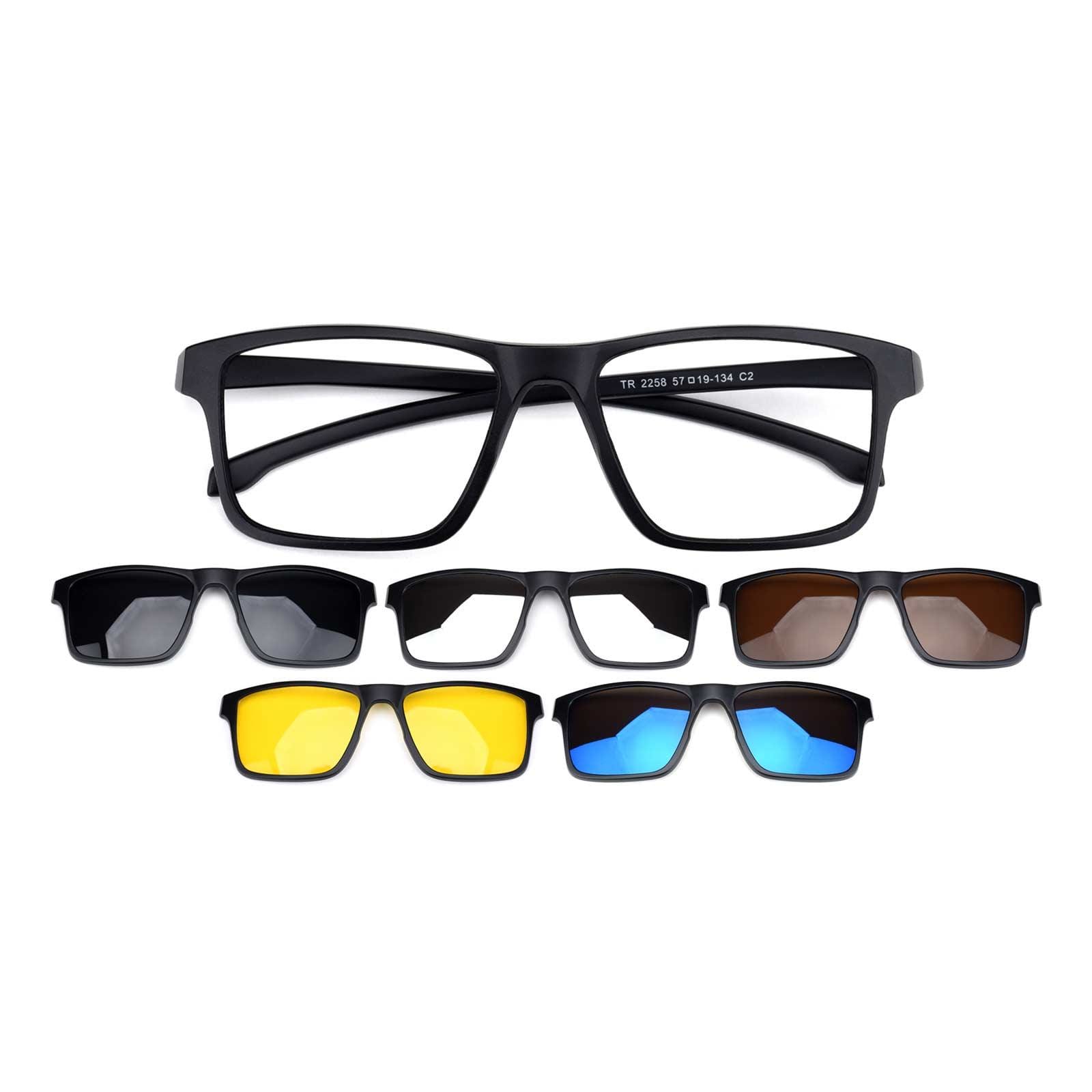 Noah Clip-on Prescription Sports Glasses